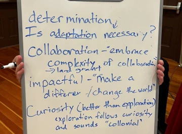 whiteboard with writing on it